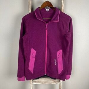 Women's Arcteryx Fleece Zip Up Lightweight Jacket size Med